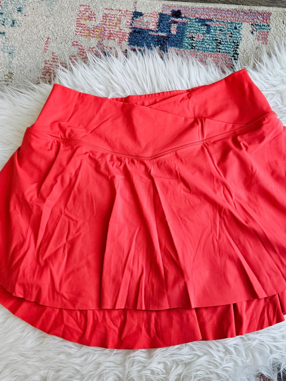 HALARA Women's A-Line Red Skort XL